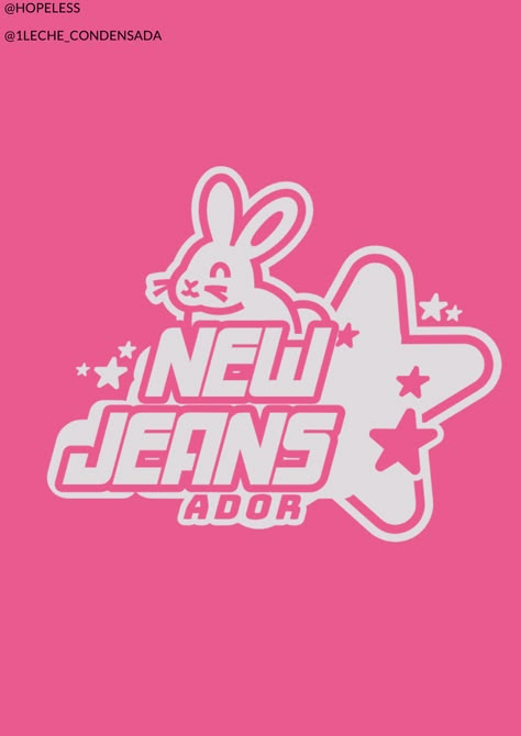 NEW JEANS New Jeans Logo Kpop, New Jeans Fan Art, New Jeans Font, New Jeans Graphic Design, New Jeans Drawing, Newjeans Design, Kpop Logo Design Ideas, New Jeans Logo, Newjeans Logo