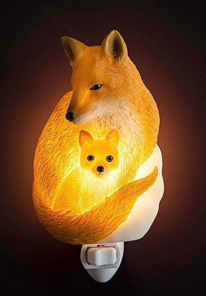 Baby Appliances, Fox Bedroom, Fox Things, Therian Gear, Fox Kit, Nature Nursery, Orchid Design, Fox Nursery, Baby Night Light