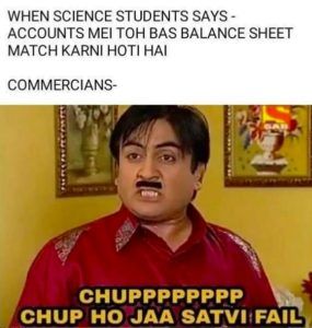 Science Students On Commerce Subject Commerce Students, Commerce Subject, Student Jokes, Exam Quotes Funny, Funny Feeling, School Quotes Funny, Funny Science Jokes, Weird Quotes Funny, Funny Study Quotes