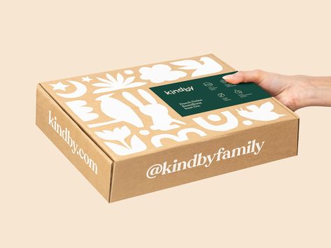 Kraft Box Packaging, Ecommerce Packaging, Kraft Packaging, Baby Products Packaging, Toy Packaging, Clothing Packaging, Design Page, Food Box, Box Packaging Design