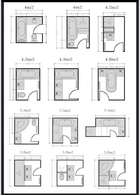 Narrow Ensuite, Bathroom Plan With Dimensions, Restroom Dimension, Public Restroom Floor Plan, Toilet Dimension Plan, Bathroom Anthropometry, Bathroom Layout Plans, Bathroom Plan, Garage Studio