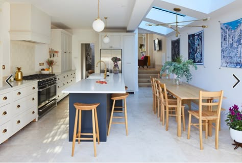 Side Return Extension, Kitchen Diner Extension, Kitchen Extensions, Open Plan Kitchen Diner, Dream Kitchen Ideas, Open Plan Kitchen Dining Living, Side Extension, Open Plan Kitchen Living, Side Return