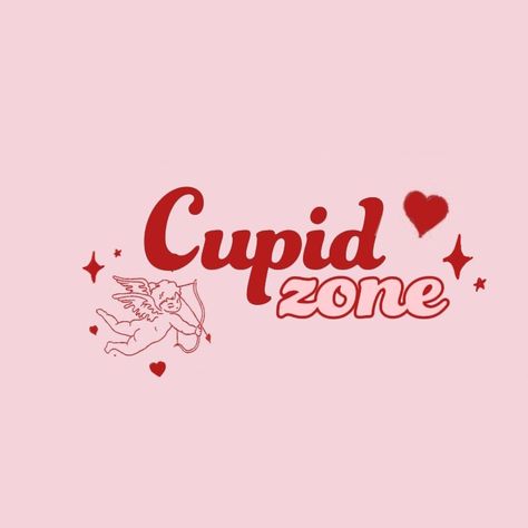 Cupid Poster Design, Cupids Club, Cupid Logo, Cupid Graphic, Kpop Design, Romantic Aesthetic, Love Park, Beauty Logo, Just Girly Things