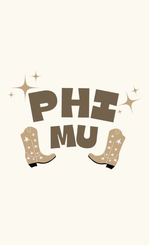 Country Sorority Theme, Phi Mu Shirts Design, Cowgirl Sorority Theme, Coconut Milk Drinks, Cowgirl Bid Day, Sorority Paintings, Sorority Signs, Sorority Canvases, Clipboard Ideas