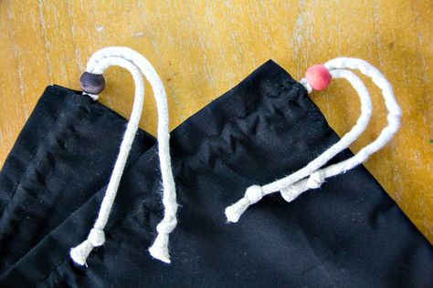 How To Sew a Drawstring Shoe Bag - Make and Takes Shoe Bag Pattern Free, Drawstring Shoe Bag, Sew Shoe Bag, Diy Shoe Bag, Upcycle Shoes, Basic Embroidery, Machine Embroidery Thread, Sewing Machine Embroidery, Boutique Ideas