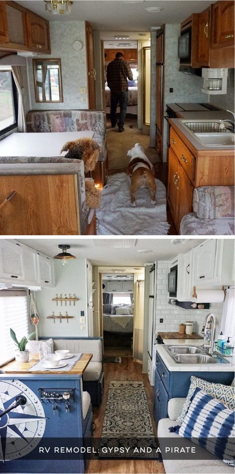 Boho Rv, Beach Camper, Motorhome Remodel, Vintage Camper Interior, Glamper Camper, Camper Diy, Camper Design, Camper Interior Design, Architecture Renovation