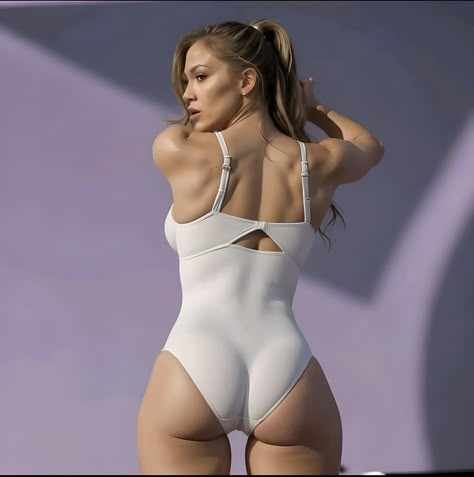 Jlo Body, Jennifer Lopez Body, Hottie Women, White Bodysuit, Beautiful Smile Women, Dance Moves, Monokini, Jennifer Lopez, Beauty Women