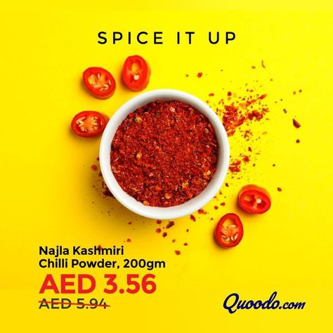 Add Spice And Colour to your curries🌶 Order now Najla Kashmiri chilli powder from Quoodo at AED 3.56 🛒and get it delivered to your home 🚚 Call Us / Whatsapp: 0528262303 Order Now:https://bit.ly/36zkR69 We Do #FreeHomeDelivery #spice #chillipowder #kashmirichillipowder #quoodo #UAE Kashmiri Chilli, Curries, Chilli Powder, Red Peppercorn, Order Now, Spice Things Up, Get It, Condiments, Quick Saves