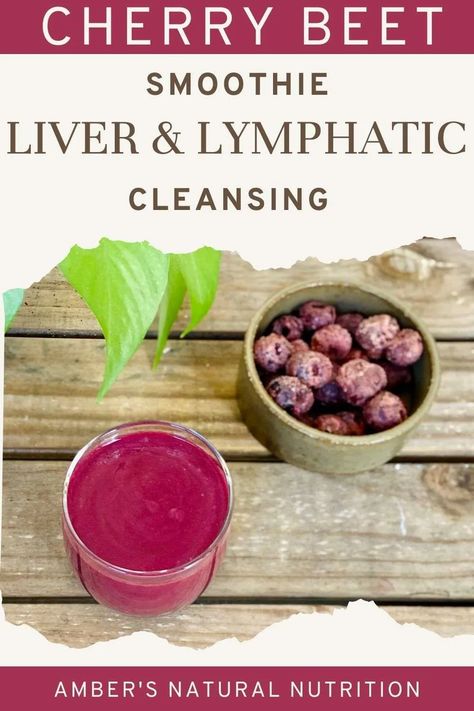 This cherry beet smoothie with pomegranate is great for improving lymph flow and promoting bile flow for liver detox. It is great for gut health, nutrient dense and so damn yummy. Combining cherries with beets makes the best liver cleansing and antioxidant rich smoothie ever! Liver Healthy Foods, Cherry Smoothie Recipes, Buddha Bowl Recipes, Paleo Smoothies, Lymph Flow, Food That Causes Inflammation, Liver Cleansing, Super Foods List, Beet Smoothie