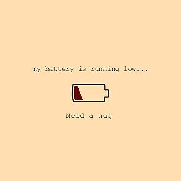 Need a Hug... Sometimes you juz need a hug u knw? Wear this infront of the person u wanna get a hug from hehe One big can charge u alll up!! ♥️♥️♥️ Check out our redbubble store 👇 #motivazensei #redbubble #redbubbleartist #battery #hugs #love #minimalist #minimalistart #2020 #drawings #drawing #art #aesthetic #pastel colour #lifequotes #warm #gifts #wallpaper #motivationalquotes Low Battery Aesthetic, Can I Get A Hug, Drawing Art Aesthetic, I Need Your Hug, Ide Scrapbook, Warm Gifts, Hug Pictures, Need A Hug, Low Battery