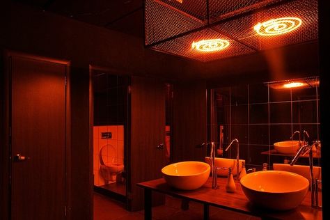 Printing House Club by Nikita Zhilyakov House Club, Let It Happen, Bathroom Stall, Printing House, Aesthetic Bathroom, Tame Impala, At A Party, Vintage Interior, House Room