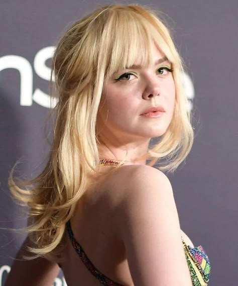 Elle Fanning Hair, Ellie Fanning, Dakota And Elle Fanning, Famous Girls, Elle Fanning, Dream Hair, Aesthetic Girl, Hair Looks, Pretty Woman