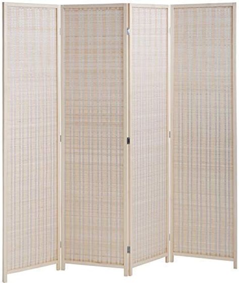 FDW Bamboo Room Divider Folding Privacy Wooden Screen 4 Panel 72 Inches High 17.7 Inches Wide Room Divider for Living Room Bedroom Study,Natural : Amazon.com.au: Home Room Divider Folding, Bedroom Office Space, Folding Privacy Screen, Privacy Partition, Bamboo Room Divider, Wood Room Divider, 4 Panel Room Divider, Room Divider Walls, Wood Screens