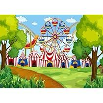 Circus Backdrop, Playground Photography, Carnival Carousel, Baby Shower Photo Booth, Carnival Themed Party, Circus Birthday Party, Saint Nicolas, Baby Shower Photos, Carnival Themes