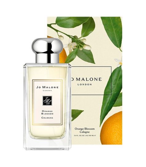 orange blossom Orange Blossom Jo Malone, Jo Malone Perfume Orange Blossom, Joe Malone Perfume, Powdery Perfumes, Jo Malone Packaging, Orange Blossom Perfume, Perfume Orange, Jo Malone London Perfume, Body Lotion Packaging