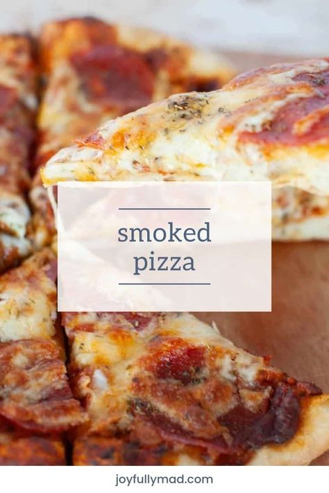 Smoked Pizza Traeger Pizza, How To Cook Pizza, Smoked Pizza, Homemade Pizza Crust, Easy Grilling Recipes, Leftover Pizza, Cooking Pizza, Smoked Cheese, Easy Grilling