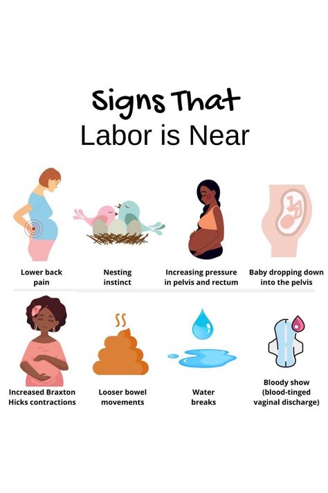 Signs That Labor is Near #parenting #parentingquotes #parentinghacks #parentingadvice #parentingtips Prep For Labor And Delivery, Labor Necessities, Black Maternal Health, Signs Of Labor, Signs Of Labour, Labour And Delivery, Birth Tips, Doula Care, Pregnancy Facts