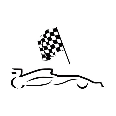 Check out this awesome 'Race+Car+Line+Drawing+Silhouette+with+Checkered+flag' design on @TeePublic! Formula 1 Doodle, F1 Car Doodle, Formula 1 Drawing Easy, Small Race Car Tattoo, Racing Inspired Tattoos, Formula One Car Drawing, F1 Drawing Easy, F1 Car Drawing Easy, Simple F1 Car Drawing