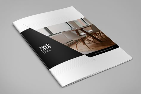 Brochure Minimal Design, Interior Catalogue Design, Minimal Catalog Design, Catalogue Cover Design, Catalog Design Ideas, Product Catalog Design, Catalog Cover Design, Catalogue Cover, Interior Brochures