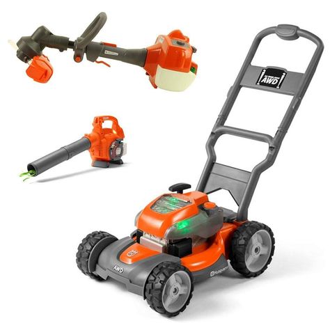 Work Ethics, Play Outdoor, Good Work Ethic, Battery Operated Toys, Zero Turn Lawn Mowers, Toy Tools, Toy Playset, Lawn Equipment, Construction Tools