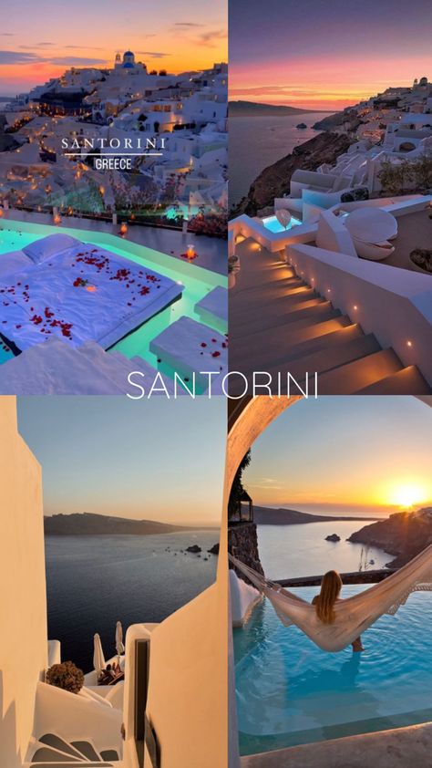 #greece #santorini #white #beach #buildings Greece Travel Must Haves, Honeymoon In Santorini, Greece Vision Board, Greece Vacation Aesthetic, Santorini Greece Beaches, Summer In Greece Aesthetic, Santorini Greece Photography, Santorini Greece Aesthetic, Santorini Greece Honeymoon