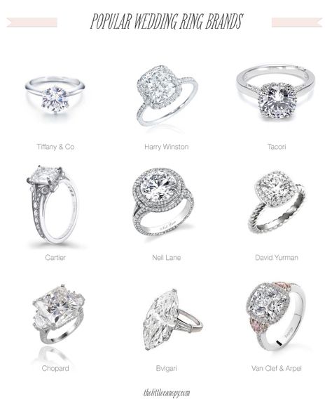 Popular Wedding Engagement Ring Brands: Tiffany & Co, Harry Winston, Tacori, Cartier, Neil Lane, David Yurman, Chopard, Bvlgari, Van Clef & Apparel Neil Lane, Wedding Engagement Ring, Harry Winston, To Infinity And Beyond, Old Hollywood Glamour, Kinds Of Shoes, Popular Wedding, Put A Ring On It, Here Comes The Bride