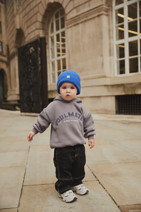 toddlers in hoodies and mini new balance 9060 >> Toddler Boy Fashion Swag, Kids Swag, Toddler Fits, Babies Outfits, New Balance Outfit, Street Syle, Kid Swag, New Balance 9060, Estilo Swag