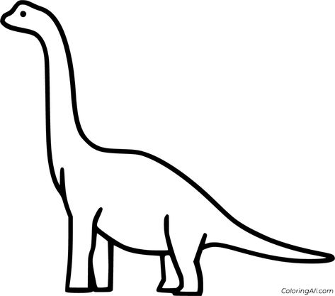 14 free printable Brachiosaurus coloring pages in vector format, easy to print from any device and automatically fit any paper size. Brachiosaurus Tattoo, Coloring Pages People, Bead Creatures, Easy Dinosaur Drawing, Boys Activities, Dinosaur Outline, Dinosaur Template, Long Neck Dinosaur, Old School Ink