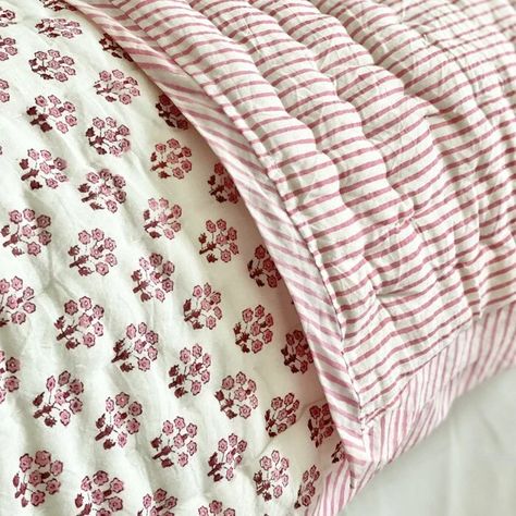 Our Favourite Winter Quilts & Bedpsreads | SheerLuxe Top Bedroom Ideas, Ideas Habitaciones, Winter Quilts, Up House, Quilted Bedspreads, Girl House, Small Room Bedroom, Reversible Quilt, Main Bedroom