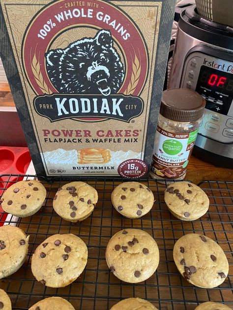 Weight Watchers Chocolate Chip Muffins 1 Point Muffins, Kodiak Cakes Recipe, Weight Watchers Muffins, Homemade Graham Cracker Crust, Chocolate Chip Muffin Recipe, Fresh Strawberry Pie, Homemade Graham Crackers, Weight Watchers Snacks, Weight Watchers Recipes