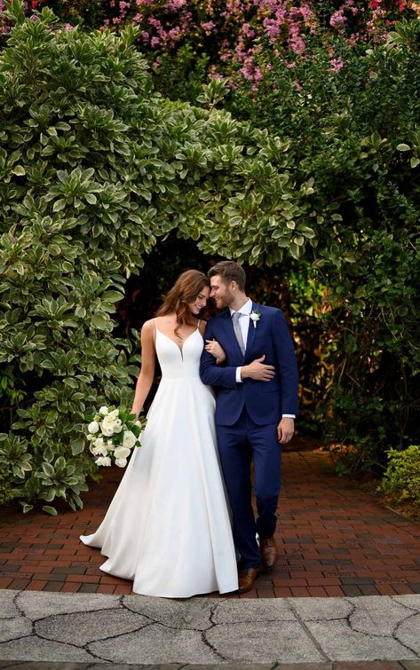 Satin Ballgown, Blue By Enzoani, Ivory Gown, Essense Of Australia, Australia Wedding, Wedding Dress Pictures, Perfect Wedding Dress, Wedding Dress Shopping, Wedding Dress Styles