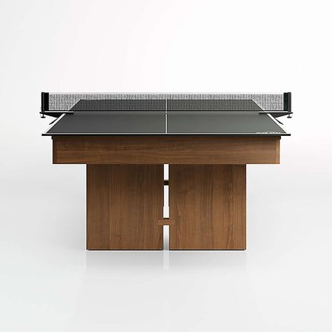 Game Room Tables & Game Room Furniture | Crate and Barrel Game Room Tables, Game Tables, Pong Table, Wall Rack, Wall Racks, Pool Table, Ping Pong Table, Table Tennis, Game Room Furniture