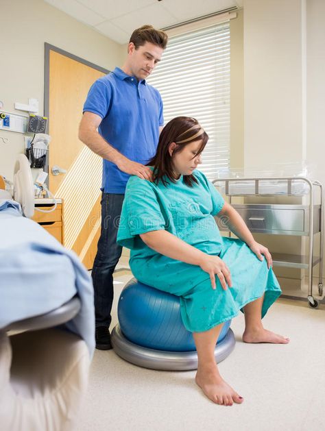 Pregnat Woman in Hosptail Using Exercise Ball. Pregnant women sitting on exercis #Sponsored , #Advertisement, #ADVERTISEMENT, #Hosptail, #Pregnat, #sitting, #Exercise Labor Positions, Natural Childbirth, Natural Labour, Dad Photo, Get Pregnant Fast, Childbirth Education, Delivery Room, Birth Labor, Natural Birth