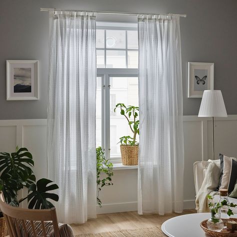 Pencil pleat curtains