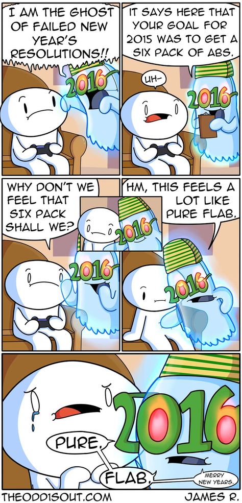 Theodd1sout :: Ghost Of Failed New Years Resolutions | Tapas - image 1 The Odds 1 Out, Odd Ones Out Comics, Loading Artist, The Odd 1s Out, Theodd1sout Comics, 4 Panel Life, New Years Resolutions, Online Comics, Funny Comic Strips