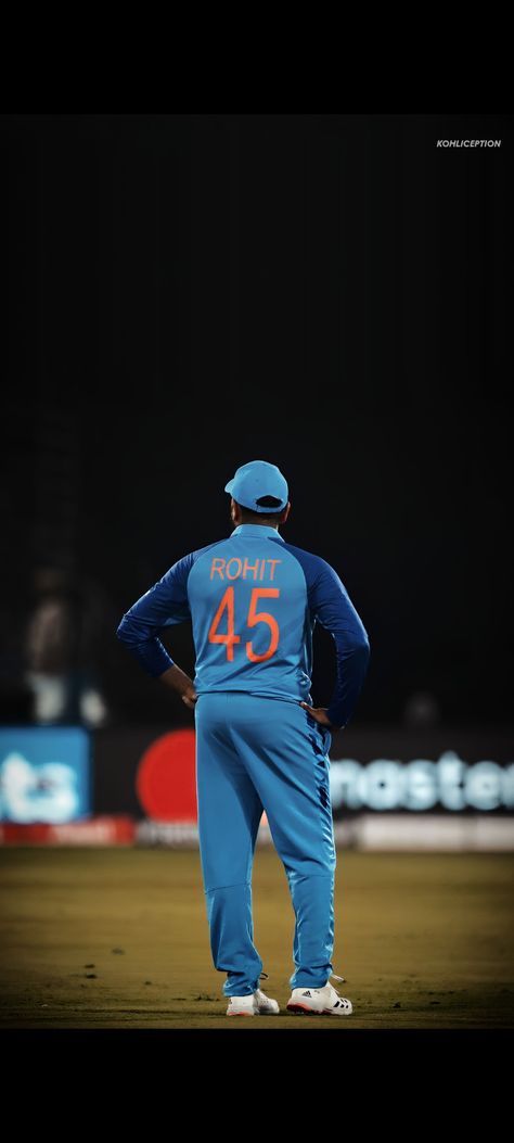 Rohit Sharma Back Side Photo, Rohit Sharma Jersey 45, Hitman Rohit Sharma, Cricket Wallpaper, Rohit Sharma Wallpaper, Mumbai Indians Ipl, Kohli Wallpapers, Indian Team, Dhoni Photos