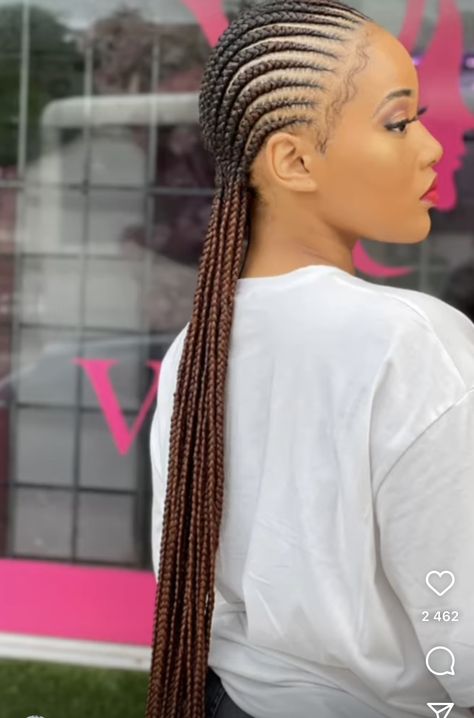 Straight Lines Hairstyle, Conrows Lines And Braids Long, Carrot Push Back Hairstyle, Conrows Lines Straight Back, Simple Conrows Lines Hairstyles, Conrows Lines For Black Women Thick, Lines Braids Hairstyles, Conrows Lines And Braids With Beads, Tiny Cornrows Braids Straight Back