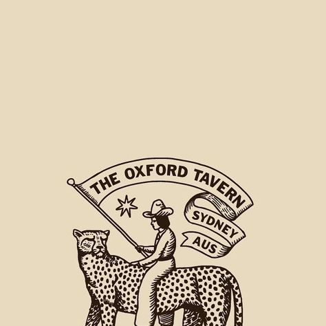 Josh Diaz on Instagram: "My first iteration of the @theoxfordtavern logo—unused but not unloved. More to come. . #graphicdesign #logo #logodesigner #branding #branddesign #cowboy #western #designbrew #illustration #graphicdesigndaily #thedesigntip" Folk Logo Design, Farm Logos Ideas, Southwest Branding, Cowboy Branding, Western Logo Design, Cowboy Cafe, Western Branding, Western Illustration, Cowboy Illustration