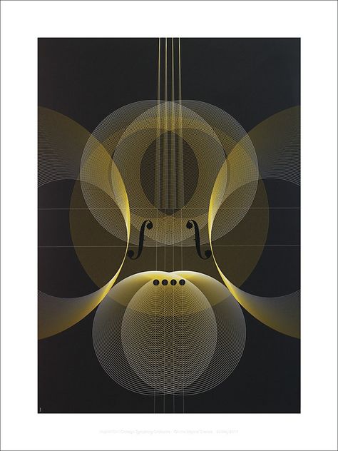 Chicago Symphony Orchestra posters Orchestra Poster, Chicago Symphony Orchestra, Violin Design, Concert Poster Design, Music Poster Design, Communication Art, Symphony Orchestra, Communication Design, Beautiful Posters