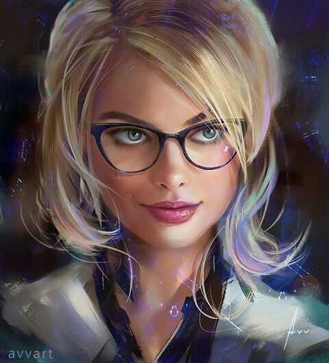 Doctor Harley Quinn Arley Queen, Woman With Glasses, Joker Y Harley Quinn, Harley Quinn Drawing, Margot Robbie Harley Quinn, Margot Robbie Harley, Harley Quinn Artwork, Harleen Quinzel, Harley Quinn Comic