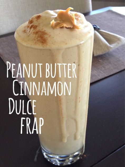 Peanut Butter Cinnamon Frappuccino recipe using vanilla Shakeology in the mix. Yum!! #healthy #recipe #smoothie Vanilla Shakeology Recipes, Shakeology Shakes, Vanilla Shakeology, Shakeology Recipes, Pastas Recipes, Butter Cinnamon, Frappuccino Recipe, Beachbody Recipes, 21 Day Fix Meals