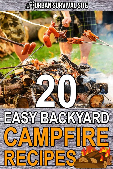 Campfire Potatoes, Camping Food Storage, Campfire Pizza, Backyard Campfire, How To Cook Hamburgers, Camping Tumbler, Campfire Desserts, Cooking Over Fire, Fire Pit Cooking