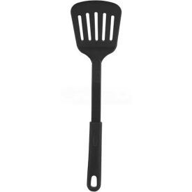 Catering & Serving | Food Serving Utensils | Winco NC-WS Slotted Spatula, 12"L, Black Nylon, Heat Resistant - Pkg Qty 24 | B1360074 - GlobalIndustrial.com Serving Utensils, Serving Food, Kitchen Handles, Serving Spoons, Kitchen Utensils Gadgets, Ergonomic Handle, Black Nylon, Frying, Black Nylons