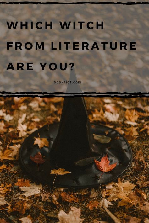 Literary Witch Quiz From BookRiot.com | Literary Witches | Witch Books | Book Quiz | Books | Reading | #Books #Witches #Reading #Halloween Literary Witch, Literary Witches, Witch Quiz, Types Of Witchcraft, Book Witch, Witch's Garden, Reading List Challenge, Which Witch, List Challenges