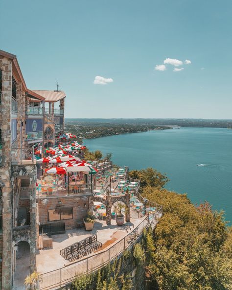 Wedding Venues Lake, Lunch Drinks, Austin Travel, Austin Skyline, Zipline Adventure, Visit Austin, Lake Austin, Austin Wedding Venues, Lake Travis