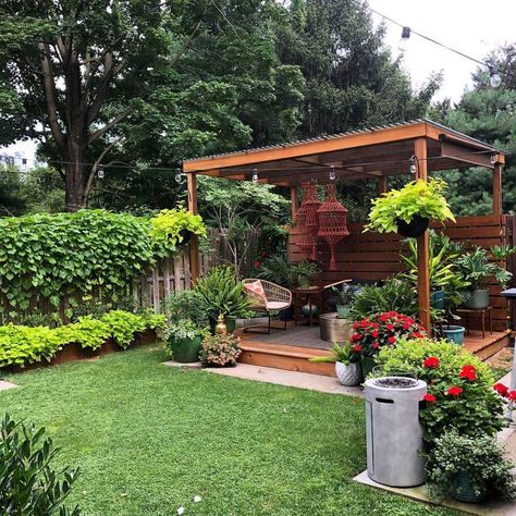 Small Patio Designs, Small Backyard Patio Ideas, Small Gazebo, Backyard Patio Ideas, Small Patio Design, Backyard Gazebo, Patio Shade, Backyard Pergola, Patio Gazebo