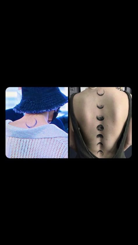 Tato Bulan Jimin, Kpop Tattoo Ideas, Jimin Tattoo, Kpop Tattoo, Luna Tattoo, Kpop Tattoos, Army Tattoos, Horoscope Tattoos, Jimin's Abs