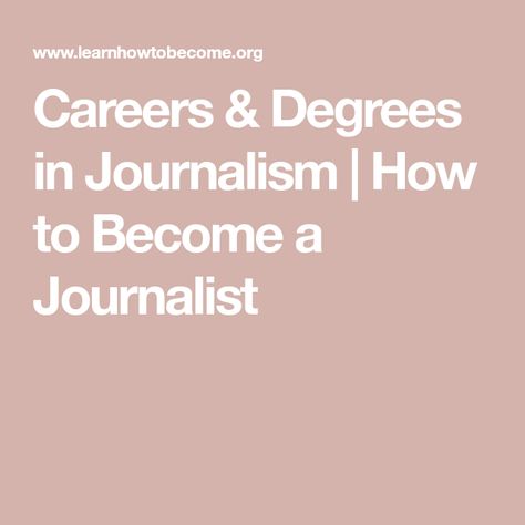 Journalism Degree, Journalism Job, Journalism Major, Job Growth, Journalism Career, My Future Job, Career Vision Board, Future Jobs, Future Career