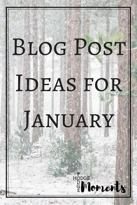 A list of blog post ideas for the month of January. January Content Ideas, Ways To Celebrate January, January Blog Post Ideas, November Blog Post Ideas, January Daily Photo Challenge, Blogging 101, Blog Themes, Make Money From Home, How To Start A Blog