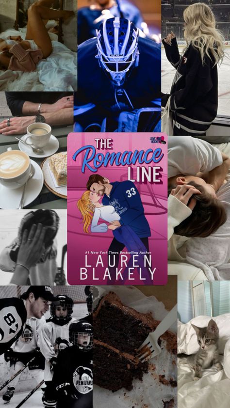 The Romance Line by Lauren Blakely aesthetic Book Aesthetic, Bestselling Author, New York Times, Romance, Books